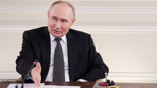 Владимир Путин (Фото Вячеслава Прокофьева / пресс-служба президента РФ / ТАСС)