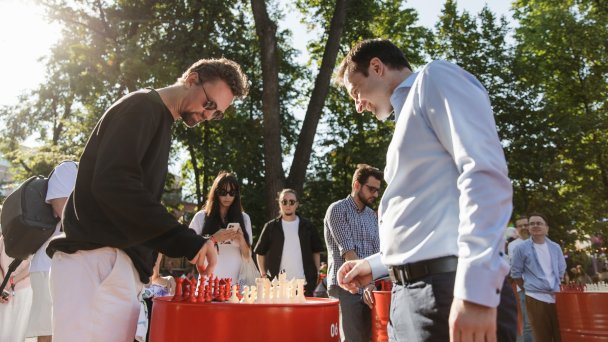 Chess&Jazz в Саду «Эрмитаж» (Фото DR)