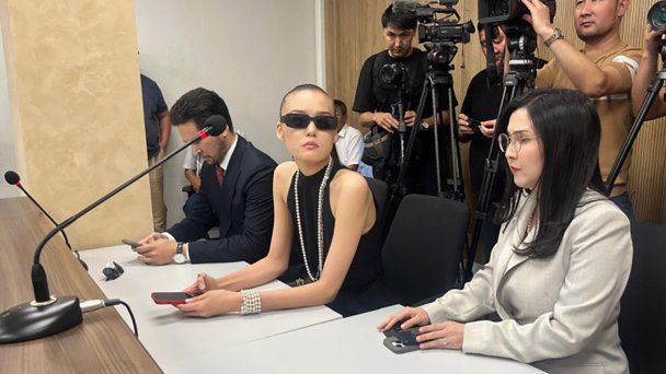 Карина Мамаш, бывшая супруга Сакена Мамаша (Фото Tengrinews.kz)