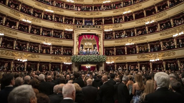 Миланский театр «Ла Скала» (Фото Italian Presidency / Anadolu Agency via Getty Images)