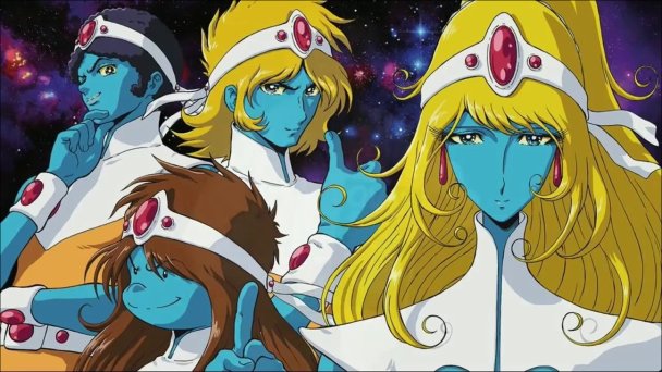 Кадры из мультфильма «Интерстелла 5555: История секретной звездной системы»