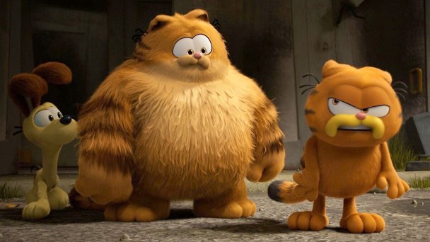 Кадр из мультфильма «Гарфилд»