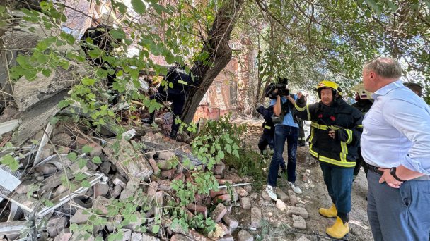 На месте обрушения (Фото DR)