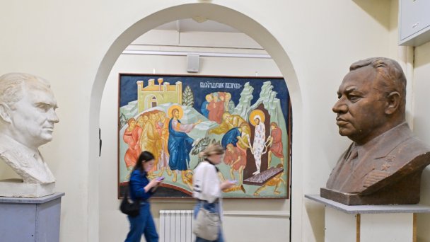 Мастерские РГХПУ имени Строганова (Фото Сергея Киселева / Агентство «Москва»)