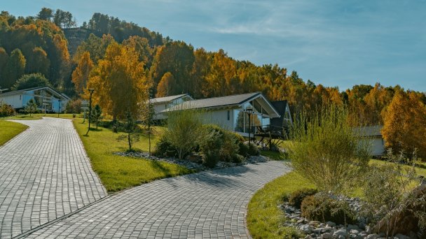 Шале арт-отеля курорта Altai Palace