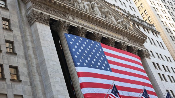 Нью-Йоркская фондовая биржа (Фото Michael M. Santiago / Getty Images)