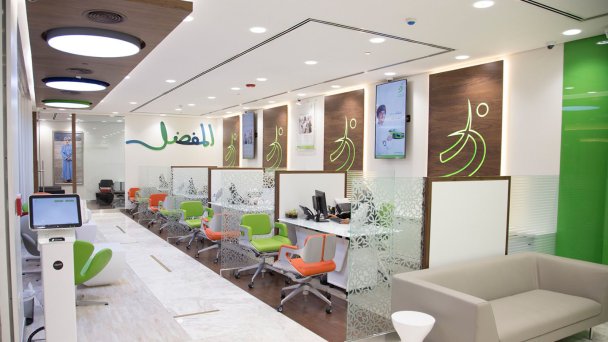 Интерьер банка BankDhofar (Фото DR)