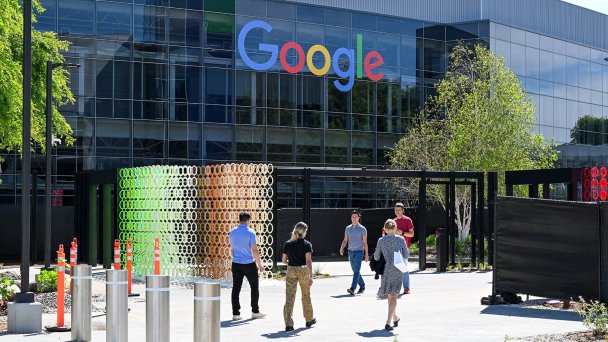Штаб-квартира Google в Калифорнии (Фото Tayfun Coskun / Anadolu via Getty Images)