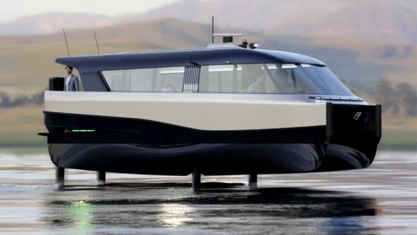 Проект автономного судна. (Иллюстрация FLYMAR)