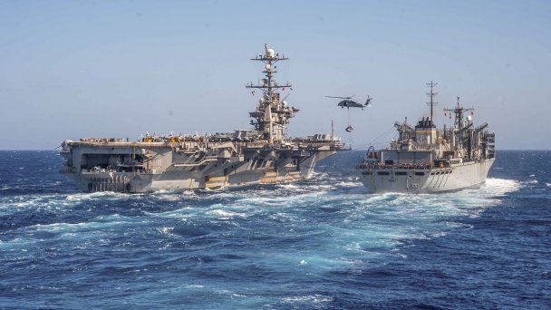 Ракетный эсминец USS Jason Dunham (Фото AP / TASS)