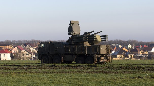 Система ПВО "Панцирь" (Фото Николая Гынгазова / ТАСС)