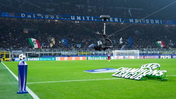 Трансляция Лиги чемпионов (Фото Giuseppe Maffia / NurPhoto via Getty Images)