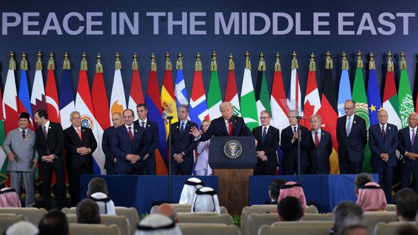 Саммит мира в Шарм-эш-Шейхе (Фото Chip Somodevilla / Getty Images)