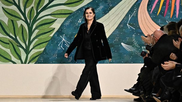 Дизайнер Мария Грация Кьюри (Фото Stephane Cardinale / Corbis via Getty Images)