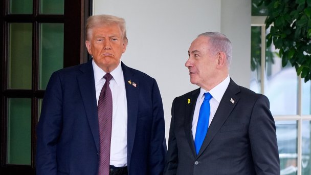 Дональд Трамп (слева) и Биньямин Нетаньяху (Фото Alex Brandon / AP Photo)