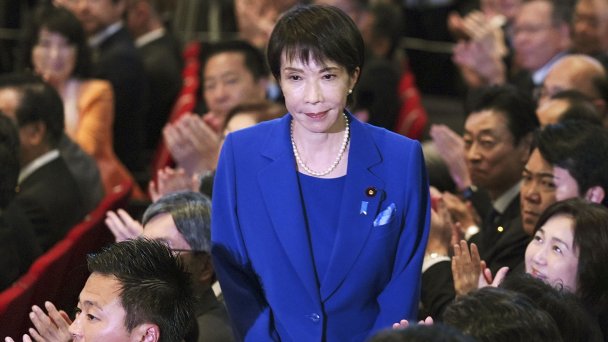 Санаэ Такаити (Фото Yohei Fukai / Kyodo News via AP)