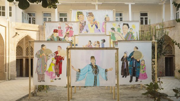 Сауле Сулейменова, Казахстан (Фото  Bukhara Biennial)