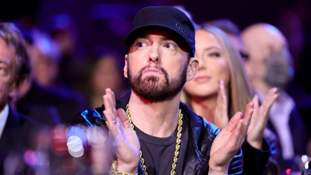 Эминем (Фото Theo Wargo / Getty Images for The Rock and Roll Hall of Fame)