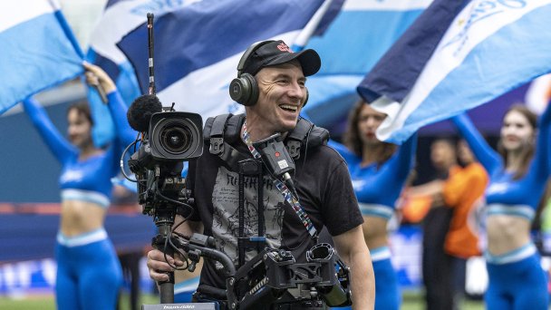 Оператор "Матч ТВ" (Фото Андрея Чепакина / ТАСС)