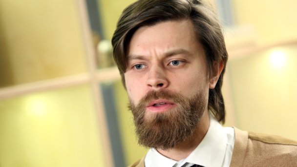 Роман Романов во время открытия центра документации в музее ГУЛАГа (Фото Кирилла Зыкова / Агентство «Москва»)