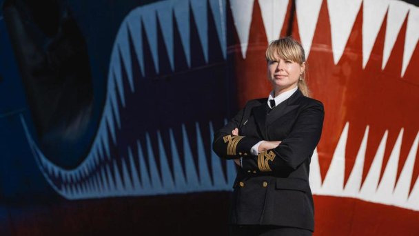 Марина Старовойтова стала капитаном атомного ледокола «Ямал» (Фото госкорпорации «Росатом»)