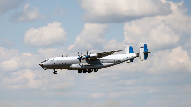  Транспортный самолет Ан-22 "Антей" во время учений (Фото Александра Рюмина / ТАСС)