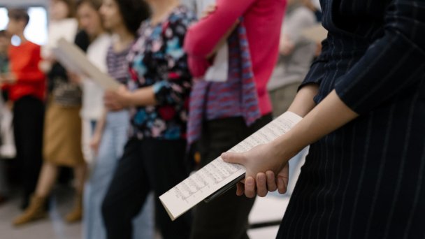 Распев «Торжествуйте, веселитесь» в Центре «Зотов» (Фото DR)