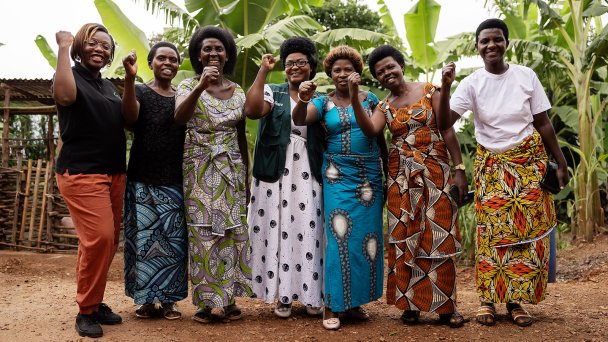 Представительницы организации Rwandan Women's Network (Фото Brian Lawless / PA Images via Getty Images)