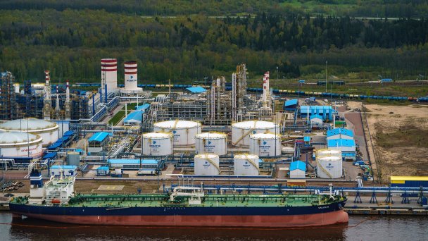 Торговый порт Усть-Луга (Фото Руслана Шамукова / ТАСС)