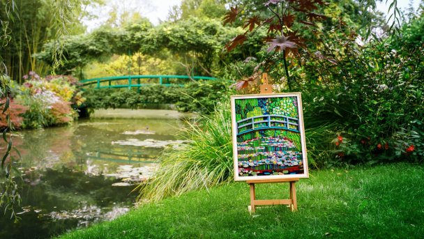 Набор Lego «Мост над прудом с кувшинками» Клода Моне (Lego)