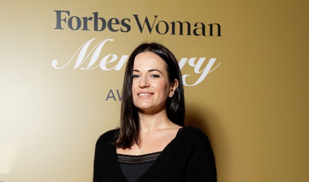 Анастасия Черепанова на премии Forbes Woman Mercury Awards — 2024. Фото Юлии Головановой