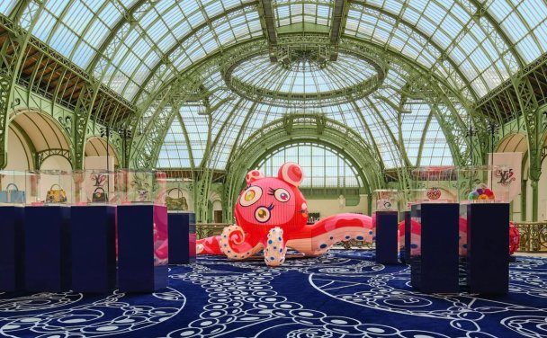 Такаси Мураками, инсталляция в Гран-Пале (Louis Vuitton Malletier)