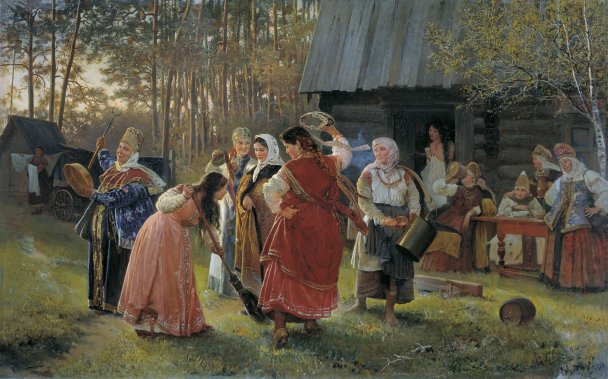 Алексей Корзухин, «Девичник» (1889)