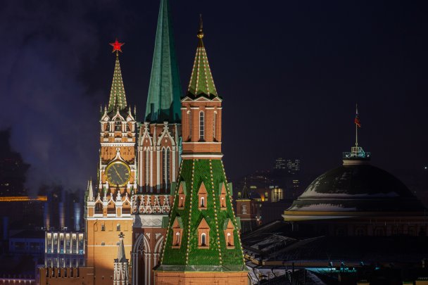 Вид на Кремль, Москва. (Фото Andrey Rudakov / Bloomberg via Getty Images)