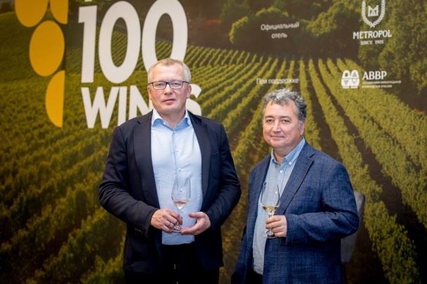 Руководители рейтинга Top100wines.ru Андрей Григорьев и Игорь Сердюк. Фото Дмитрий Плисов
