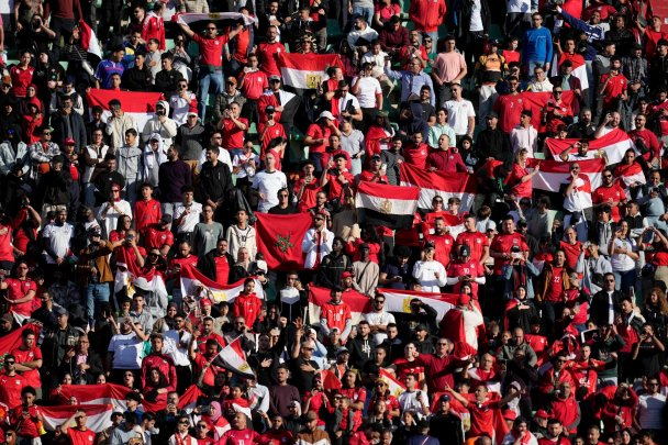 Болельщики сборной Египта на матче 1/8 финала Кубка Африки (Фото: AP/TASS)