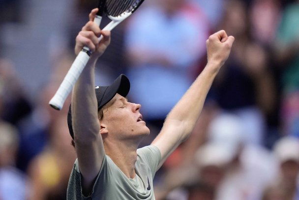 Итальянский теннисист Янник Синнер на US Open (Фото AP / TASS)