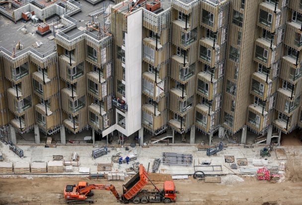 Стройка группы «Эталон» (Фото: Сергей Бобылев/ТАСС)