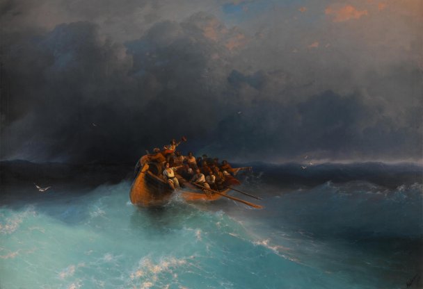 Иван Айвазовский, «Выжившие» (Sotheby’s)