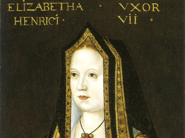 Портрет Елизаветы с белой розой — эмблемой дома Йорков. Неизвестный художник, ок. 1500 (фрагмент)