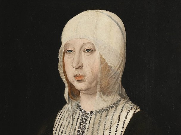 Портрет «Изабеллы I Кастильской» кисти Хуана де Фландес, ок. 1500-1503 гг.