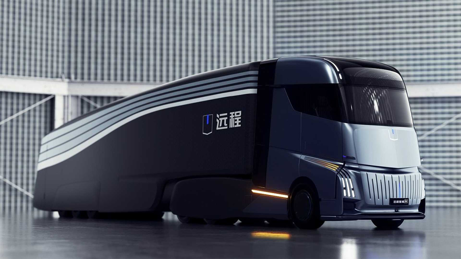 Китайская Geely представила конкурента электрогрузовика Tesla Semi |  Forbes.ru