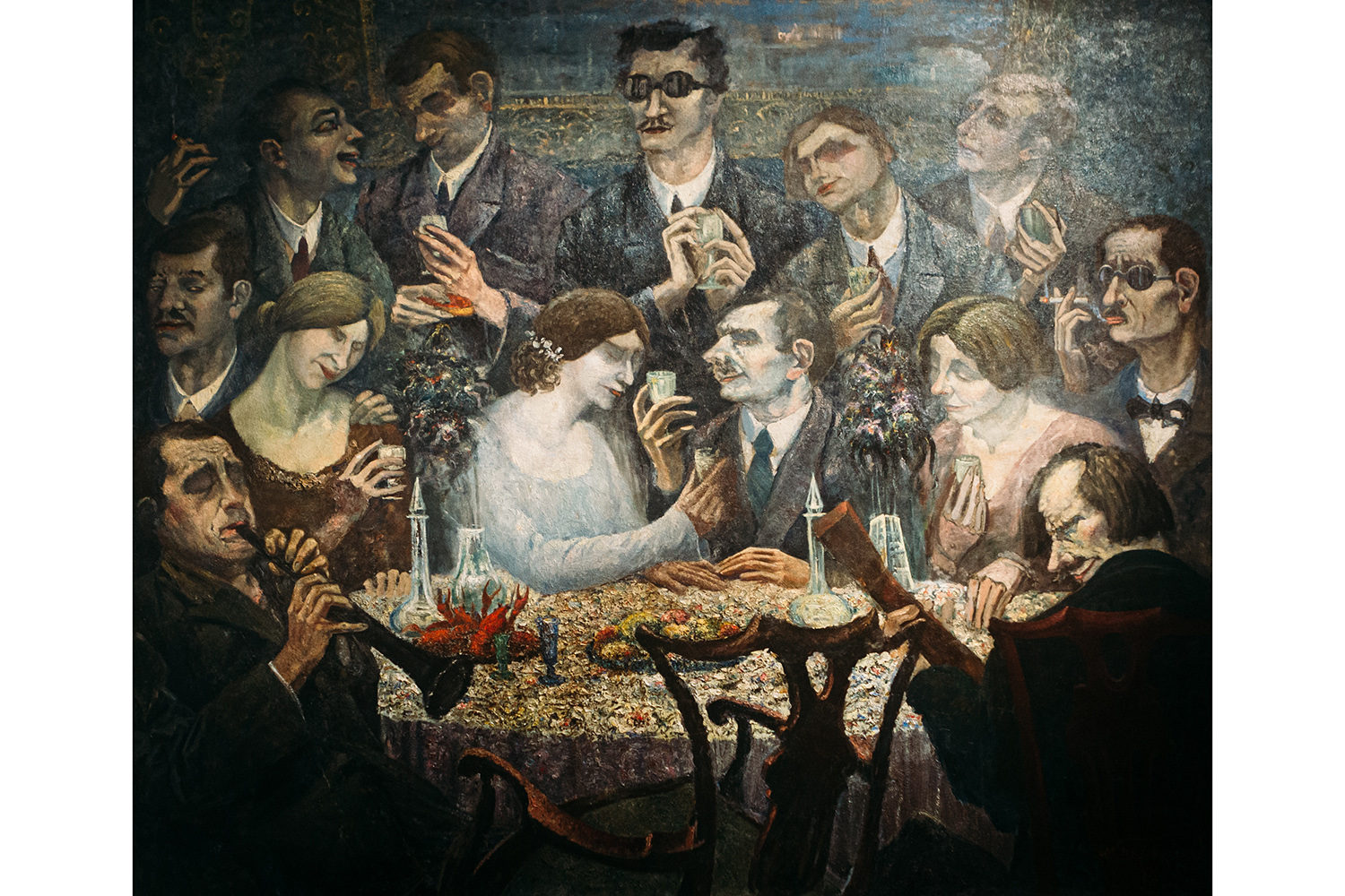 Митрофан Берингов. «Свадьба слепых». 1929