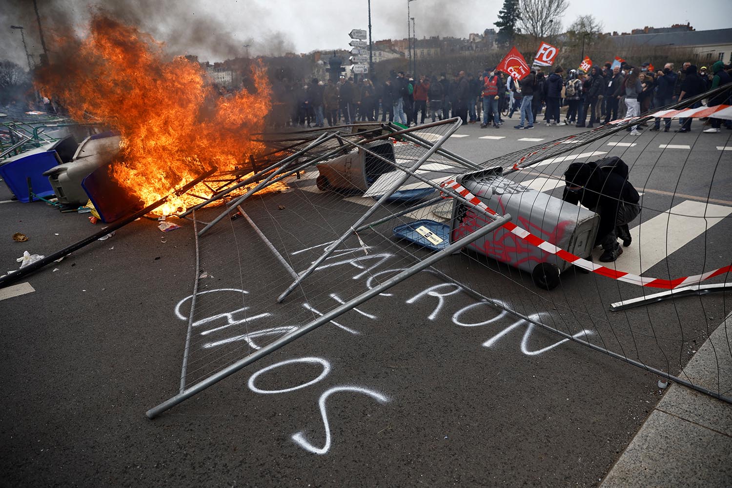 Как во Франции проходят митинги против пенсионной реформы | Forbes.ru