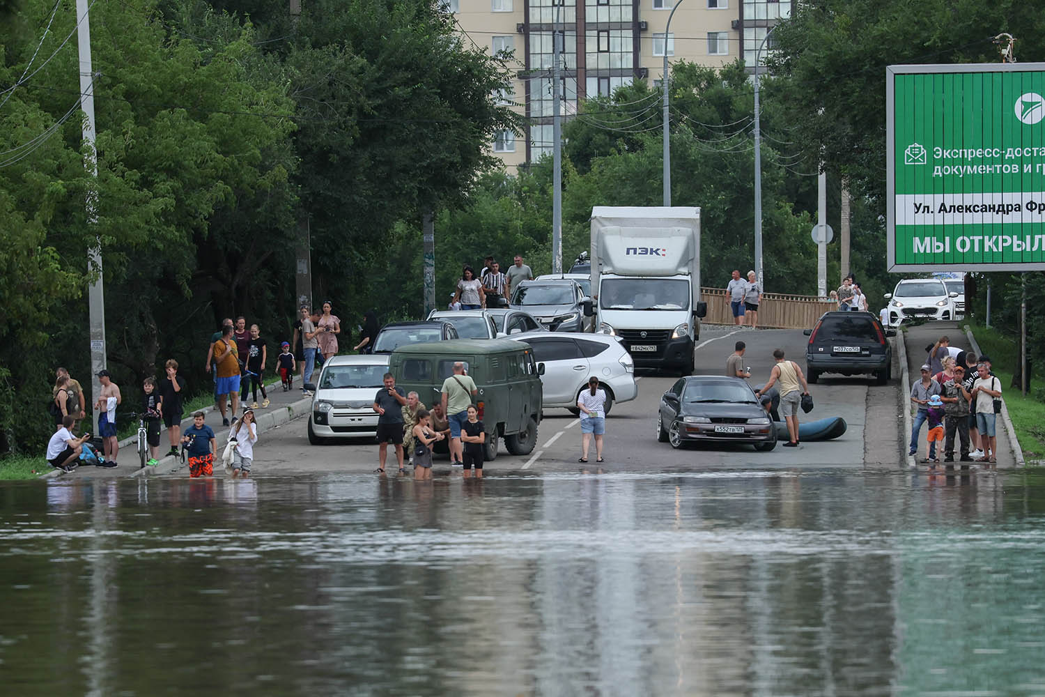 Самое сильное наводнение за 10 лет: как выглядит затопленный Уссурийск |  Forbes.ru