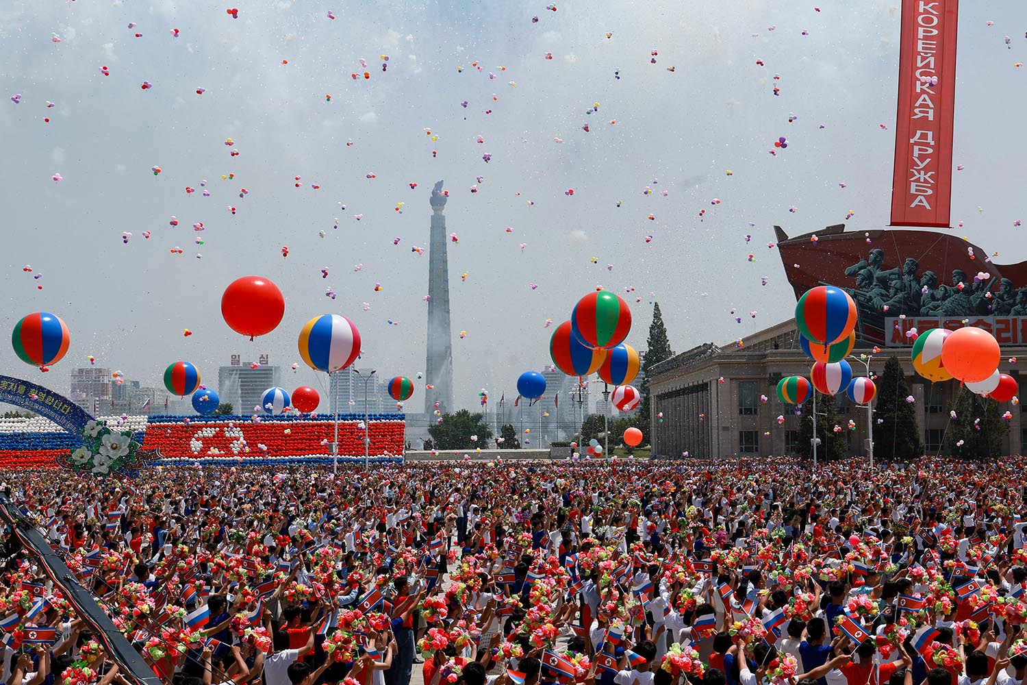 Как КНДР встретила Путина | Forbes.ru