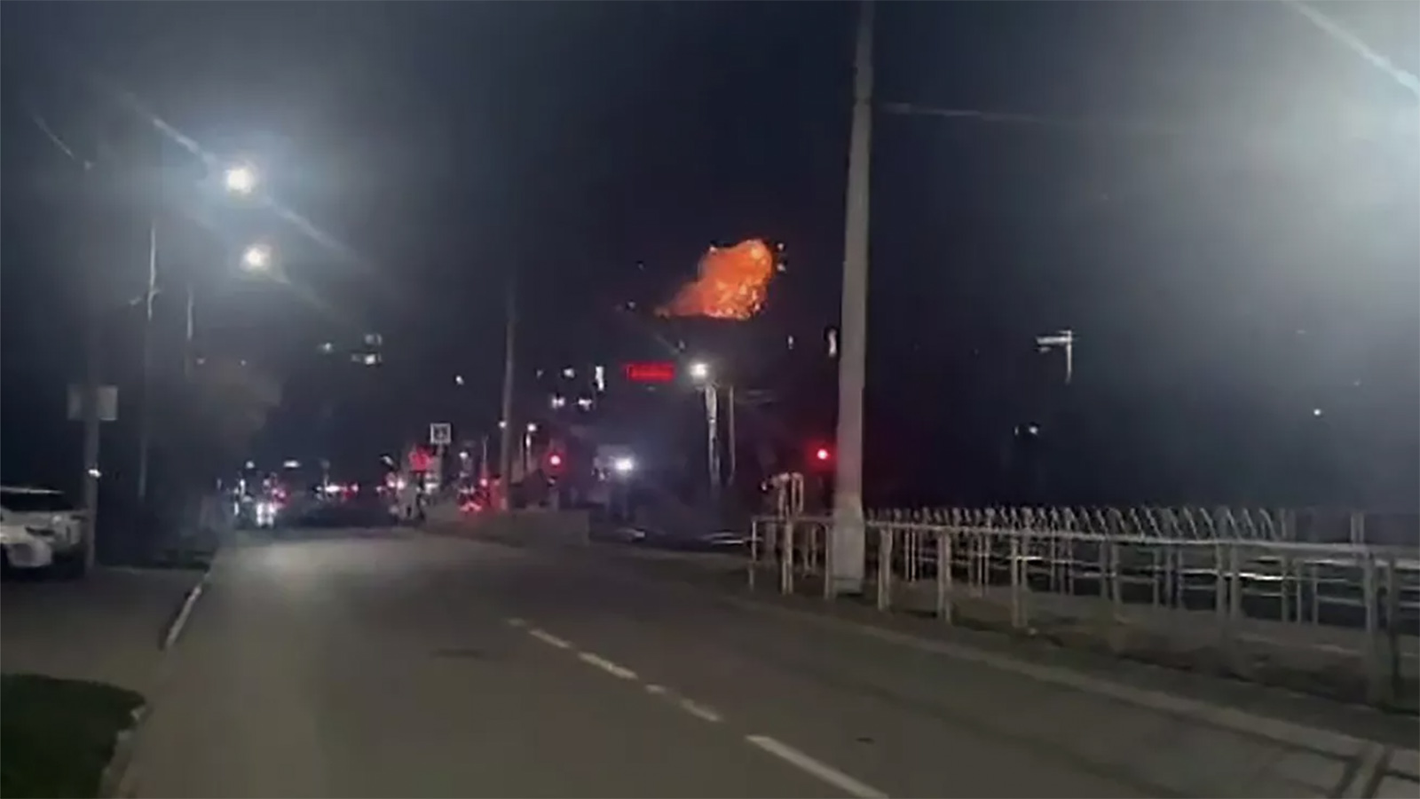 Обломки украинского беспилотника упали на жилой комплекс в Краснодаре