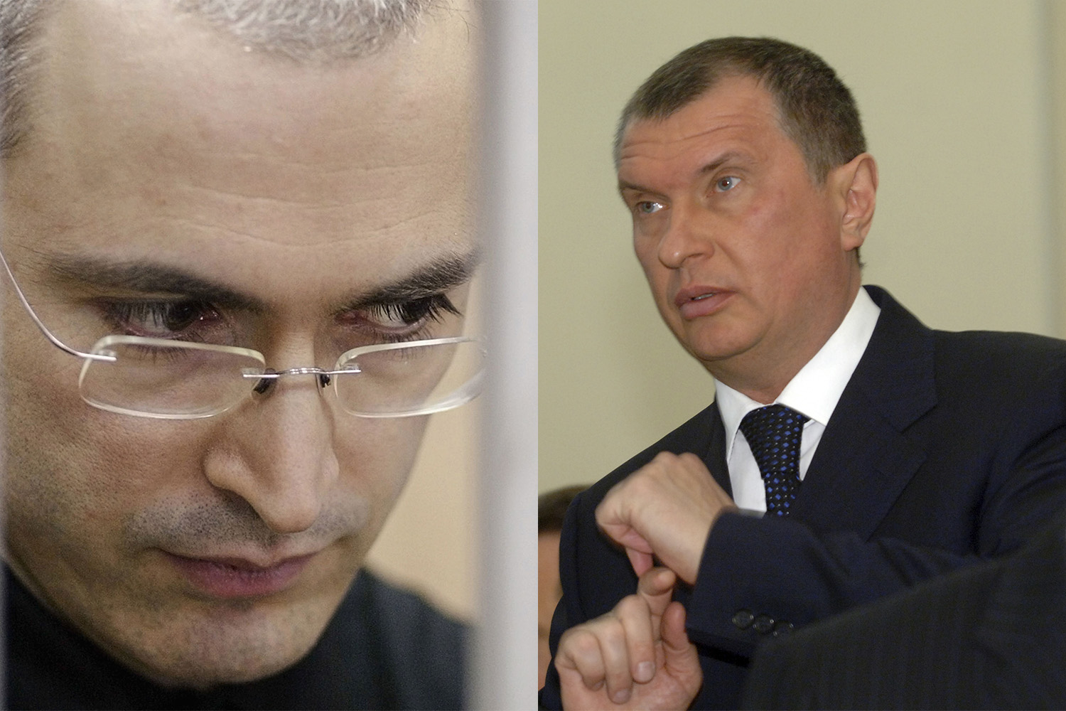 ЮКОС: Михаил Ходорковский против Игоря Сечина