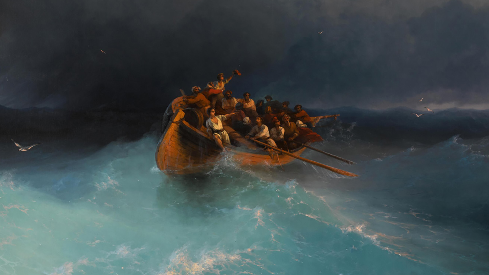 Картина Выжившие Айвазовского продана за рекордные 4,19 млн