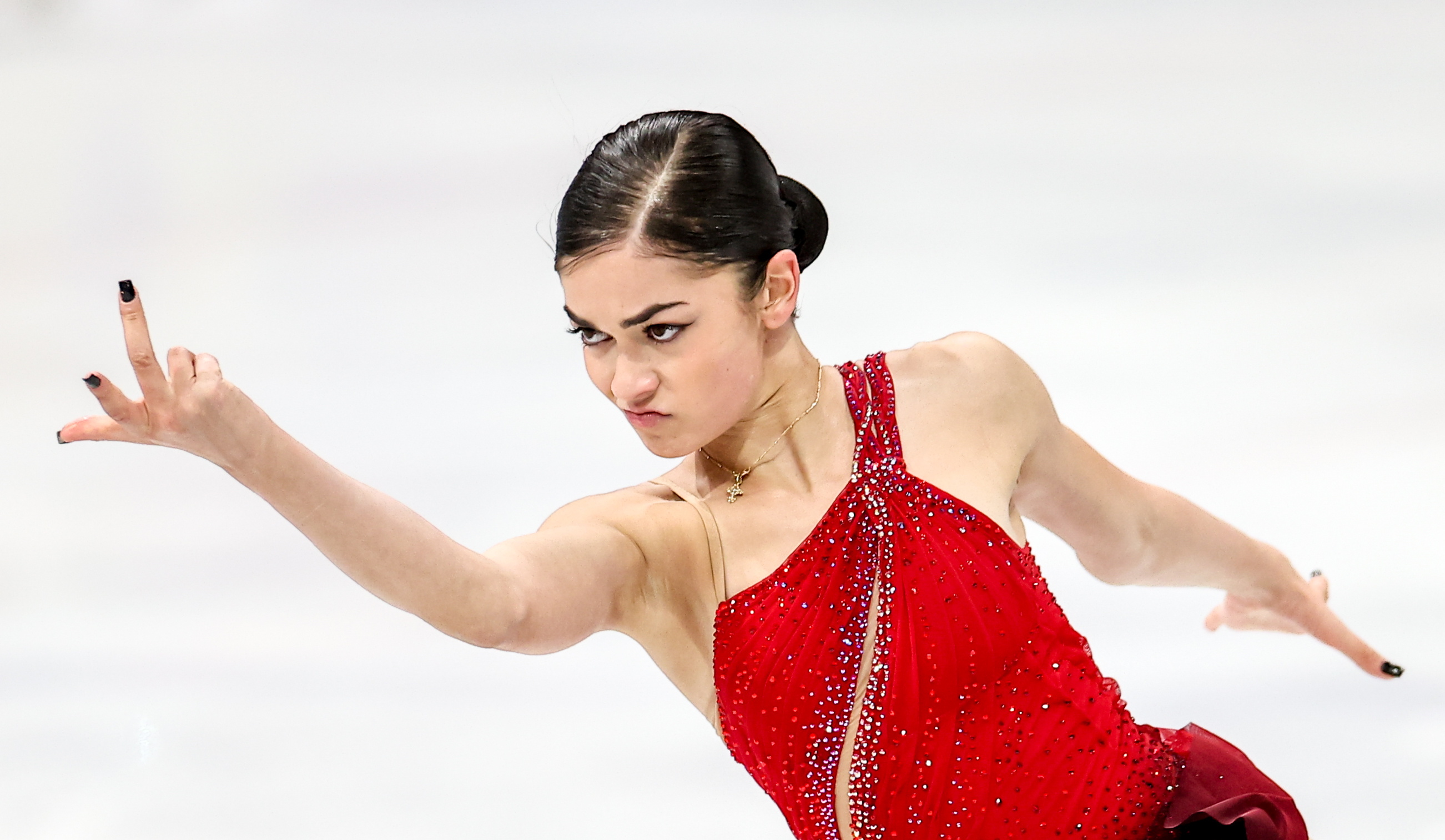 Аделия Петросян упала в произвольной программе Олимпиады и потеряла шансы на золото